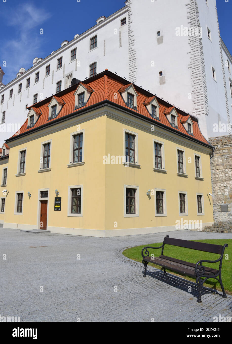 Burg von Bratislava in der Slowakei Stockfoto