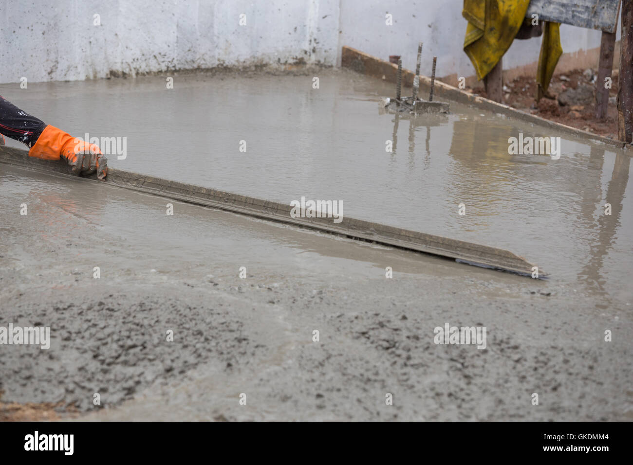 Verwunderlich Beton Estrich Globus Fotos