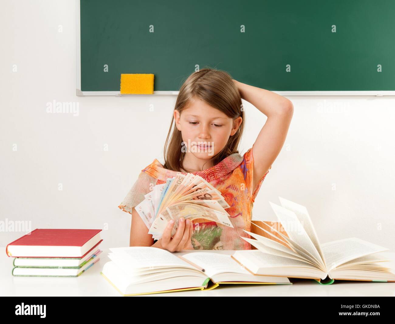 Ausbildungskosten Stockfoto
