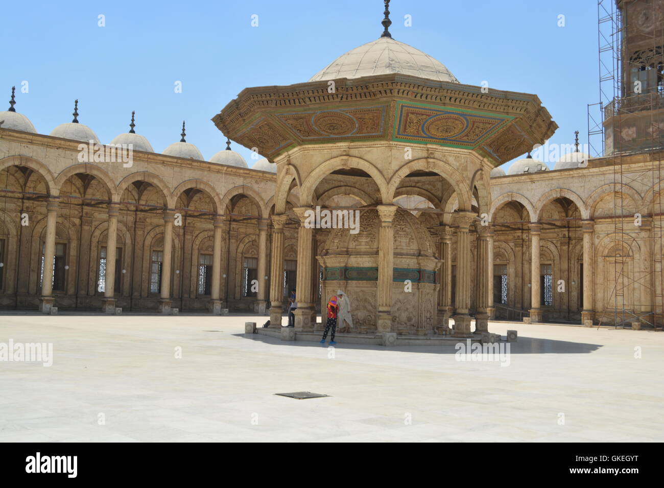 Zitadelle des Saladin - Zitadelle von Kairo, Ägypten Stockfoto