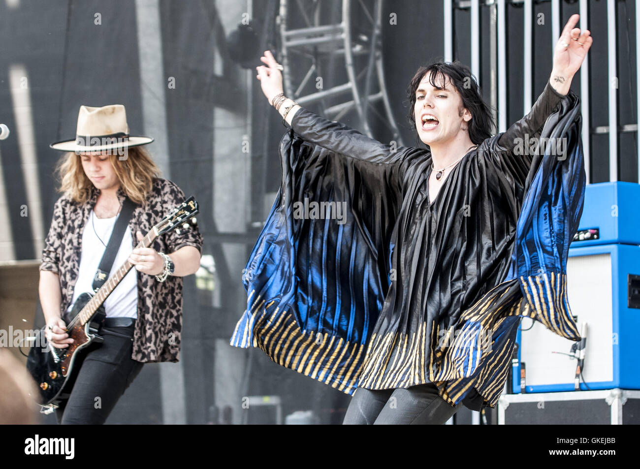 Rock auf der Reihe 2016 Musikfestival MAPFRE-Stadion in Columbus, Ohio, USA mit: die Streben wo: Columbus, Ohio, Vereinigte Staaten, wann: 22. Mai 2016 Stockfoto