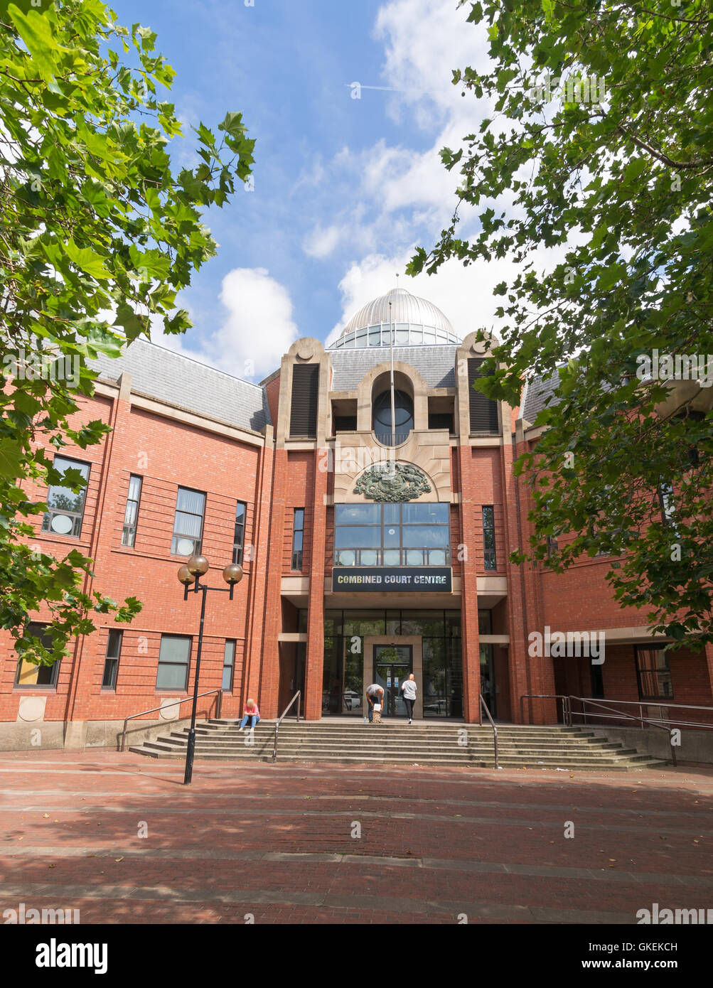 Kombinierte Gericht Center Gebäude, Kingston upon Hull, Yorkshire, England, Großbritannien Stockfoto