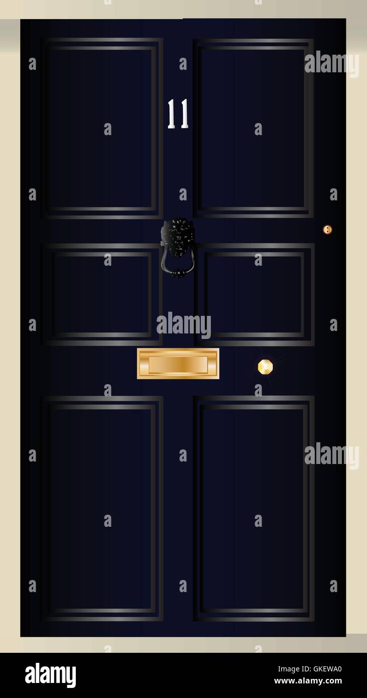 11 downing street Stock-Vektorgrafiken kaufen - Alamy