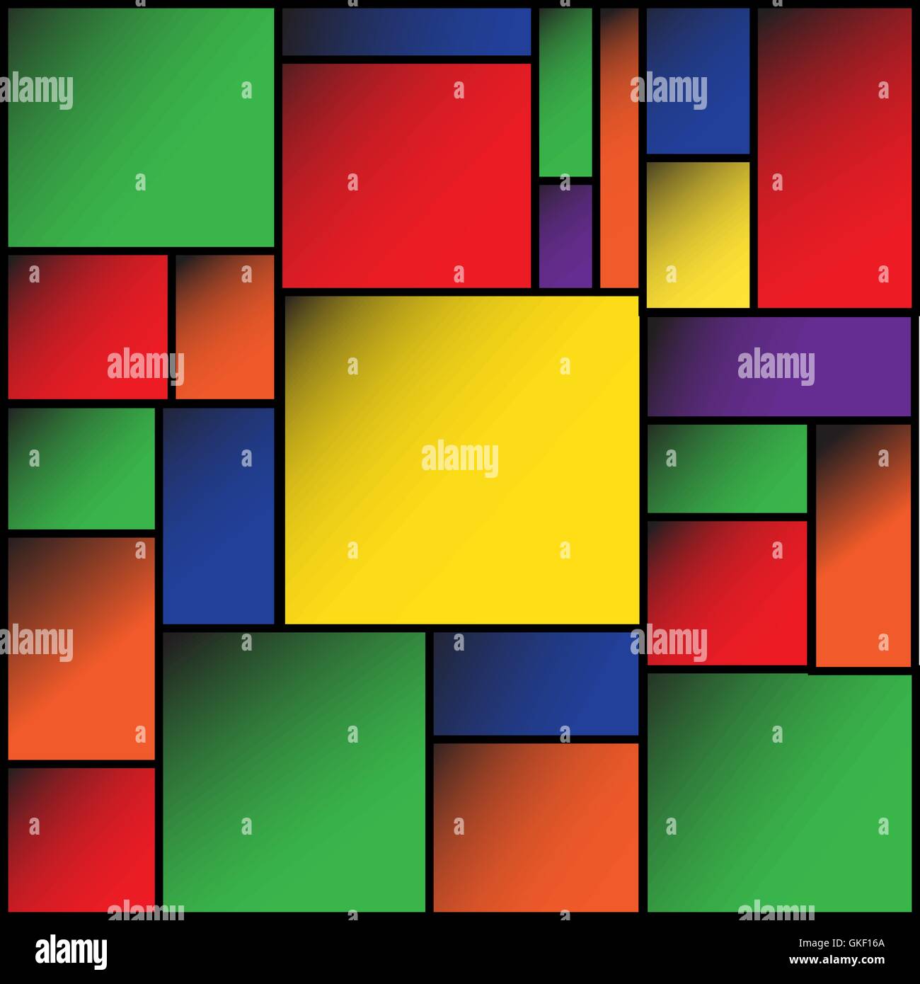 Colorful Square leeren Hintergrund EPS10 Vector Stock Vektor