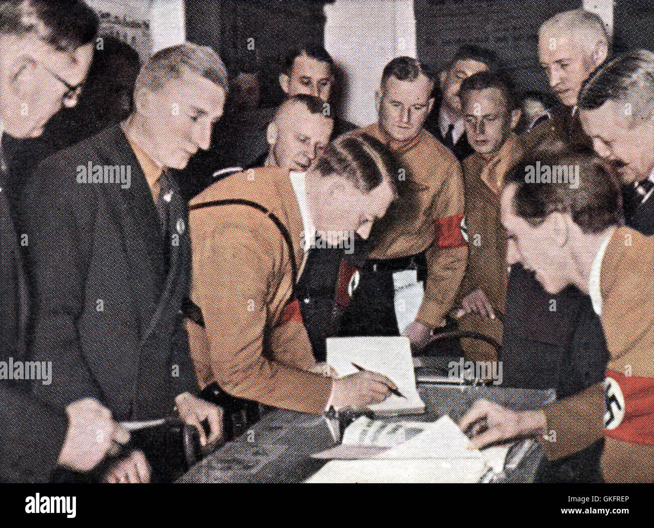 Hitler in München, 1933 Stockfoto