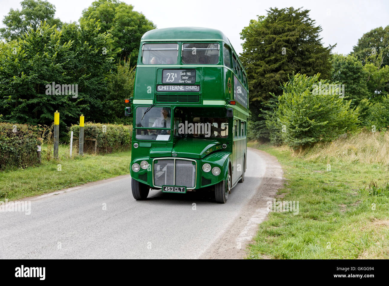 Imberbus Day, Imber Dorf, Salisbury Plain Trainingsbereich, Wiltshire, Großbritannien. 20. August 2016 Kredit: Andrew Harker/Alamy Live-Nachrichten Stockfoto