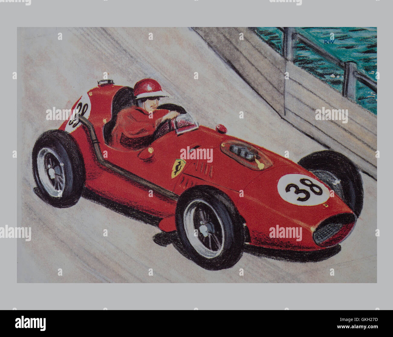 1957 Ferrari Dino 246 Stockfoto