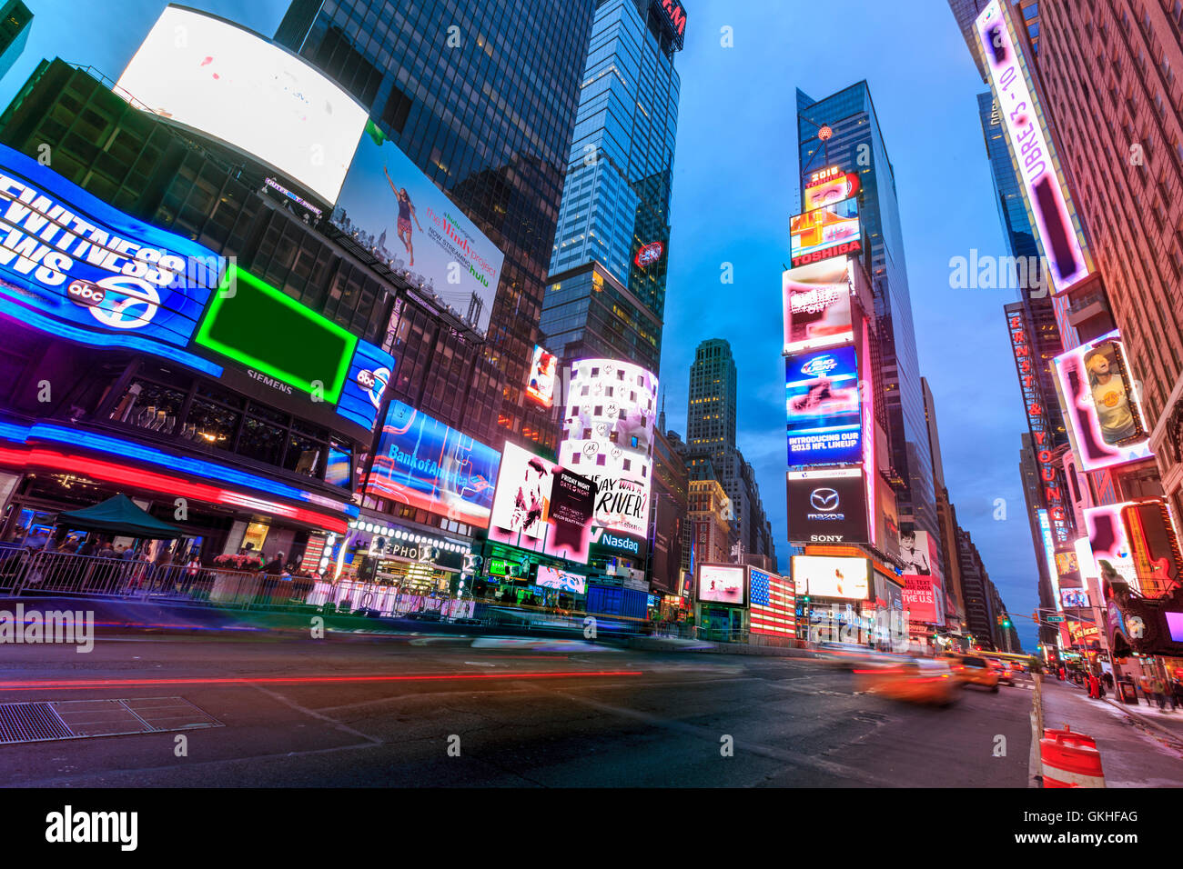 USA, New York, New York City Times Square Stockfoto