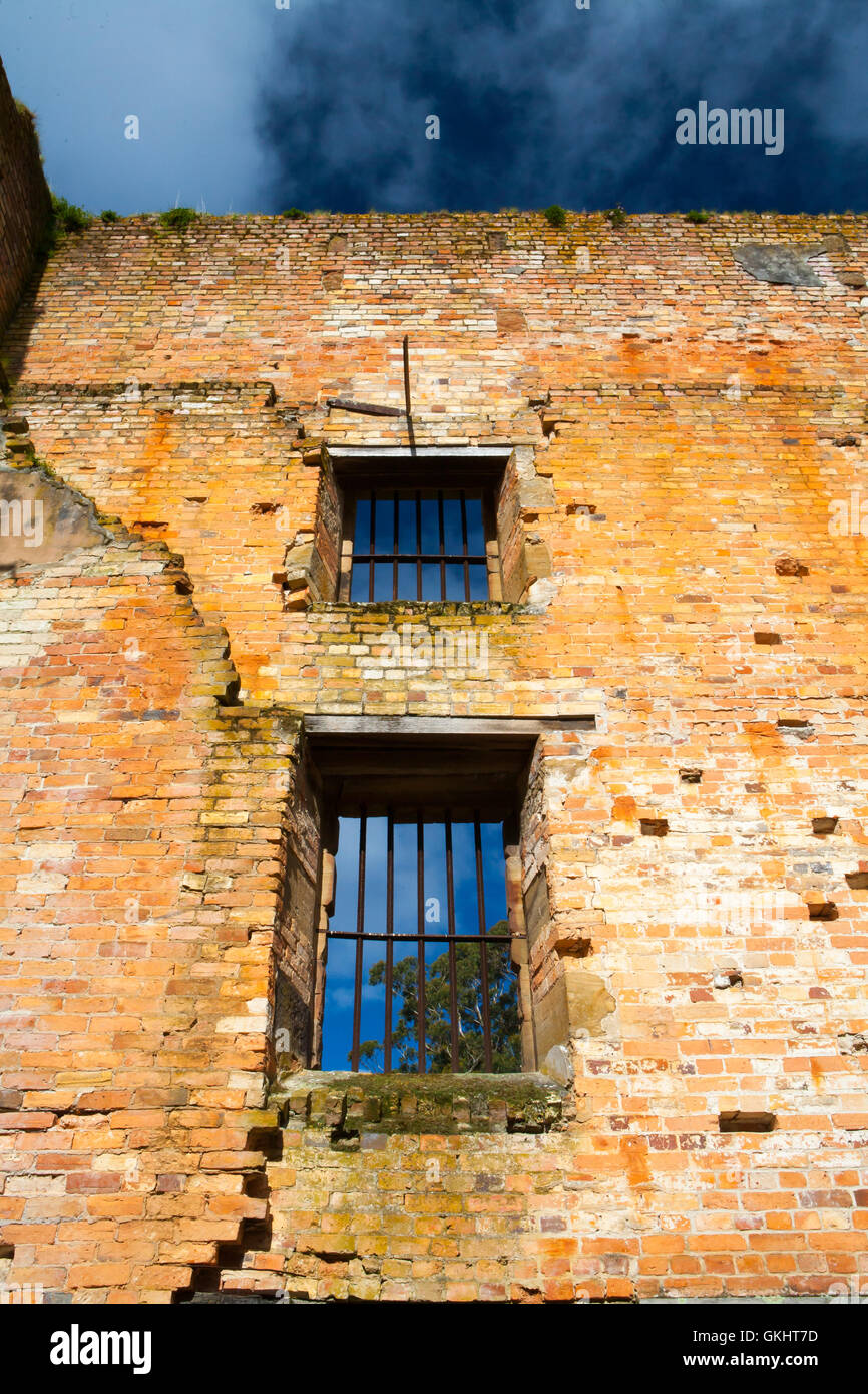 Port Arthur Penitentiary Gebäude Stockfoto