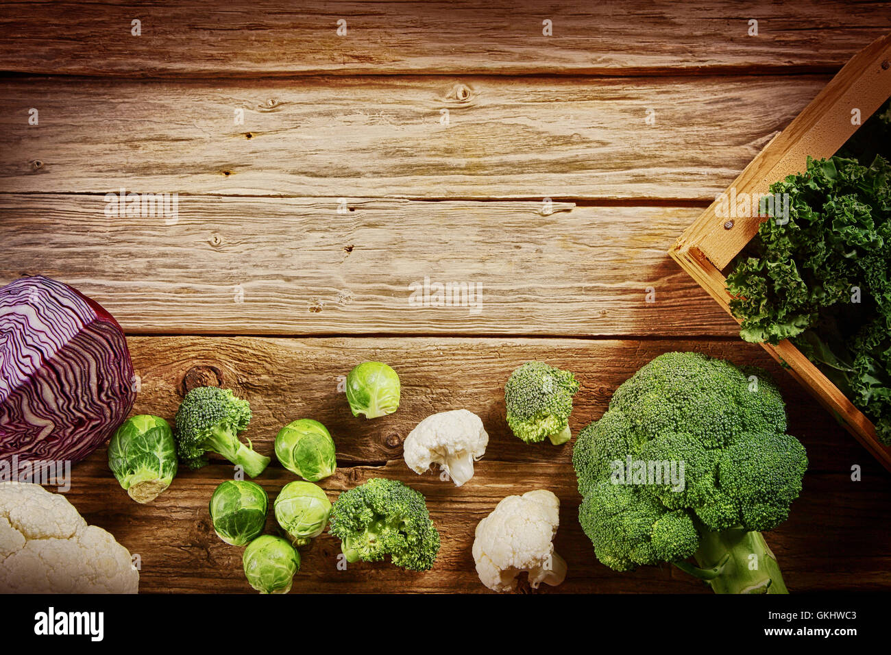 Lebensmittel-Nahrungsmittel-board Stockfoto