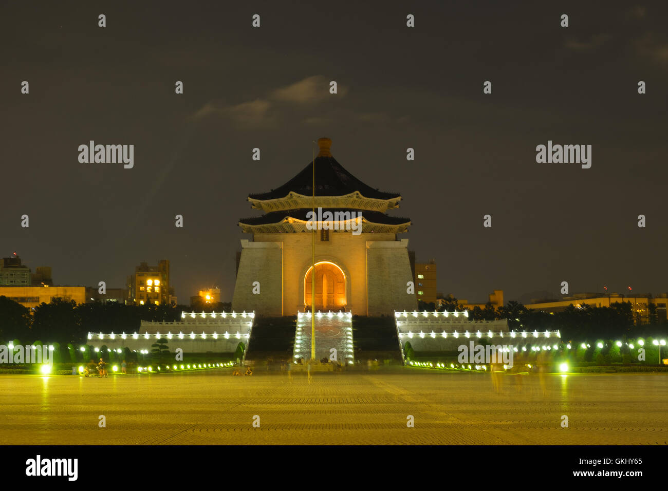 Chiang Kai-Shek-Gedächtnishalle, Nationaltheater und National Concert Hall Stockfoto