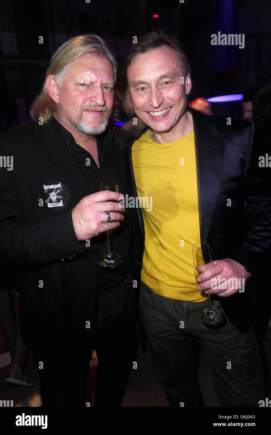 Prominente beim Bunte New Faces Award Film im E-Werk.  Mitwirkende: Frank Kessler, Werner Daehn wo: Berlin, Deutschland bei: 26. Mai 2016 Stockfoto