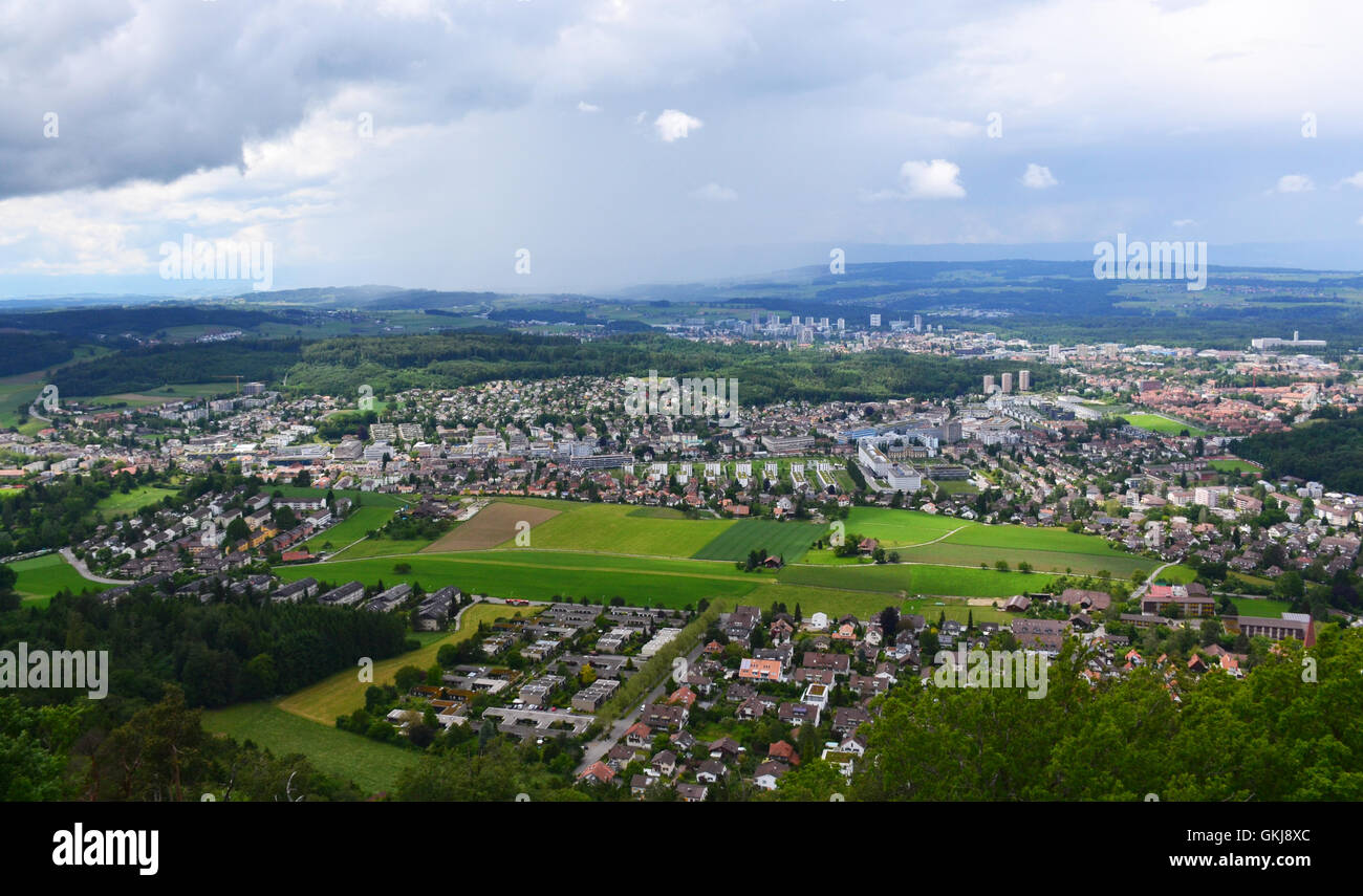 Bern-Vogelperspektive. Bern, Schweiz Stockfotografie - Alamy