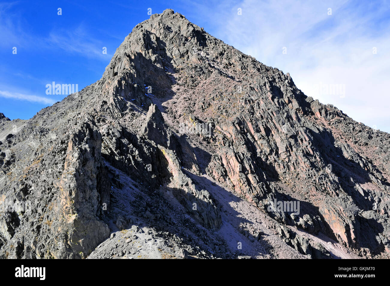 Nevado de Toluca Vulkan in der Trans-mexikanischen vulkanischen Gürtel, Mexiko Stockfoto