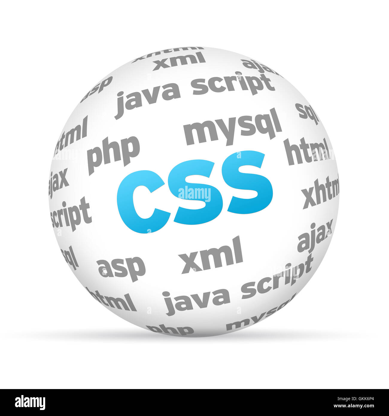 Cascading Stylesheets Stockfoto