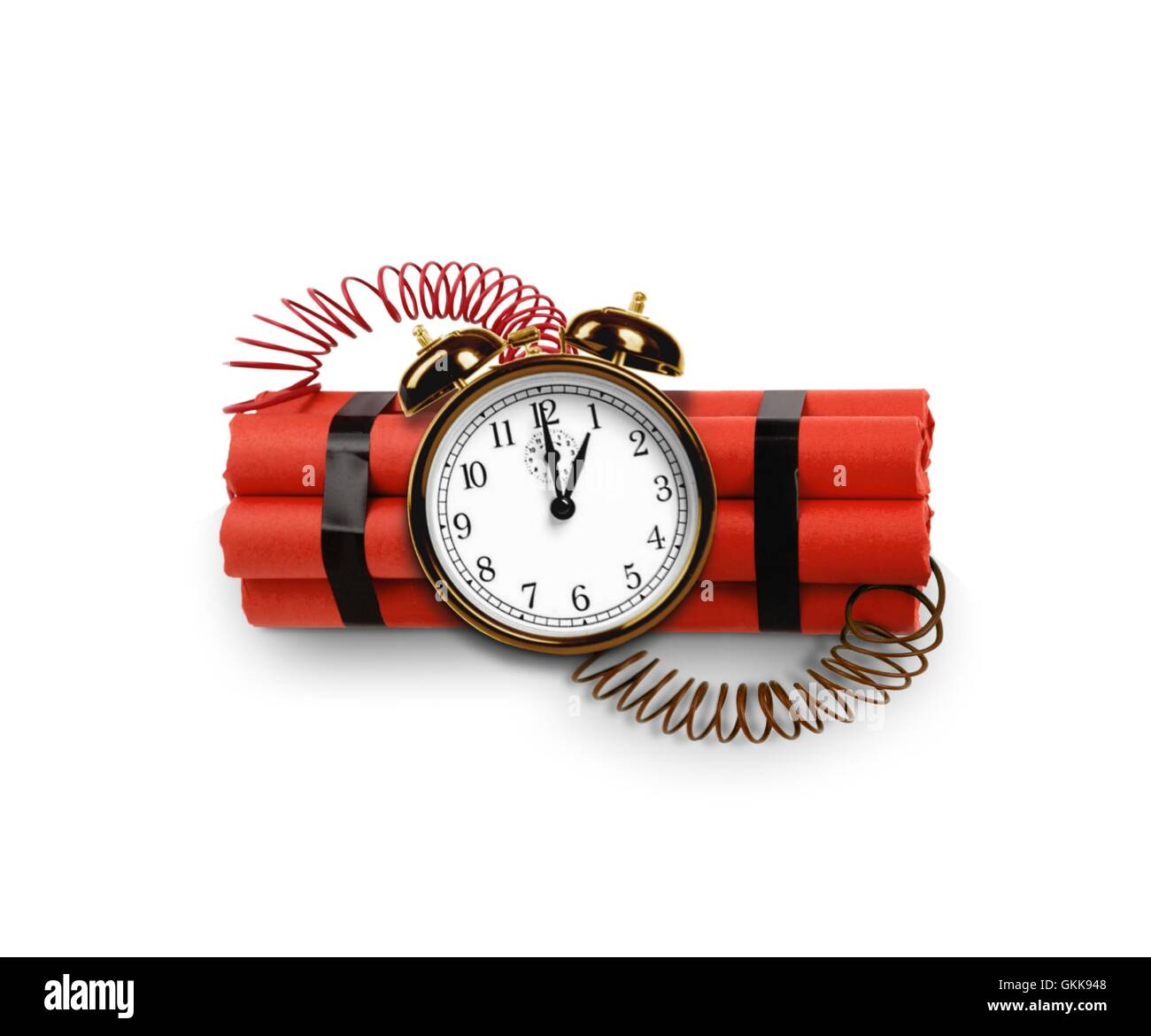 Zeitbombe Stockfoto