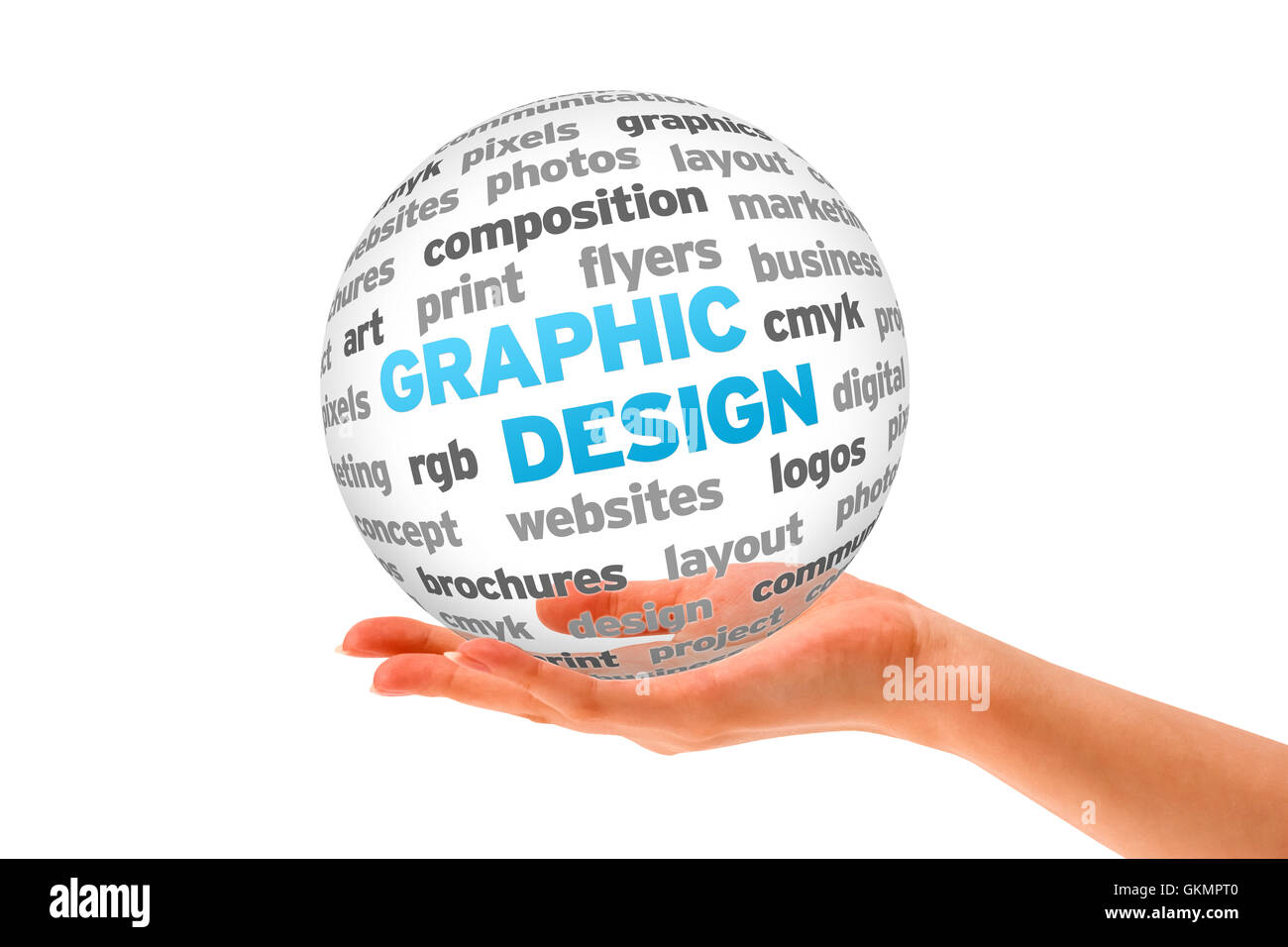 Grafik-Design Stockfoto
