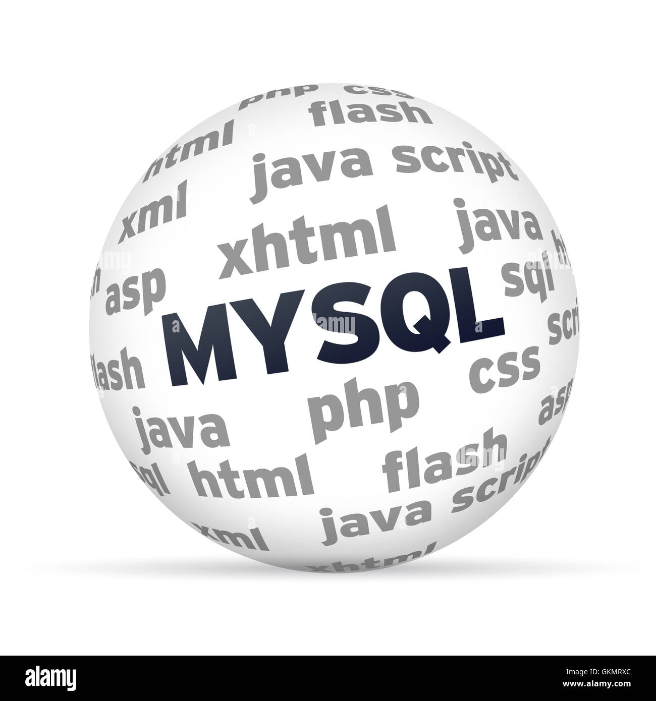 MYSQL-Datenbank Stockfoto