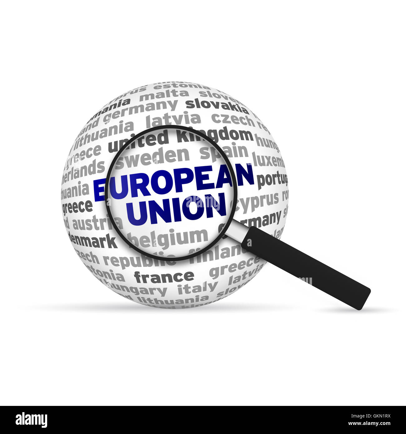 Europäische Union Stockfoto