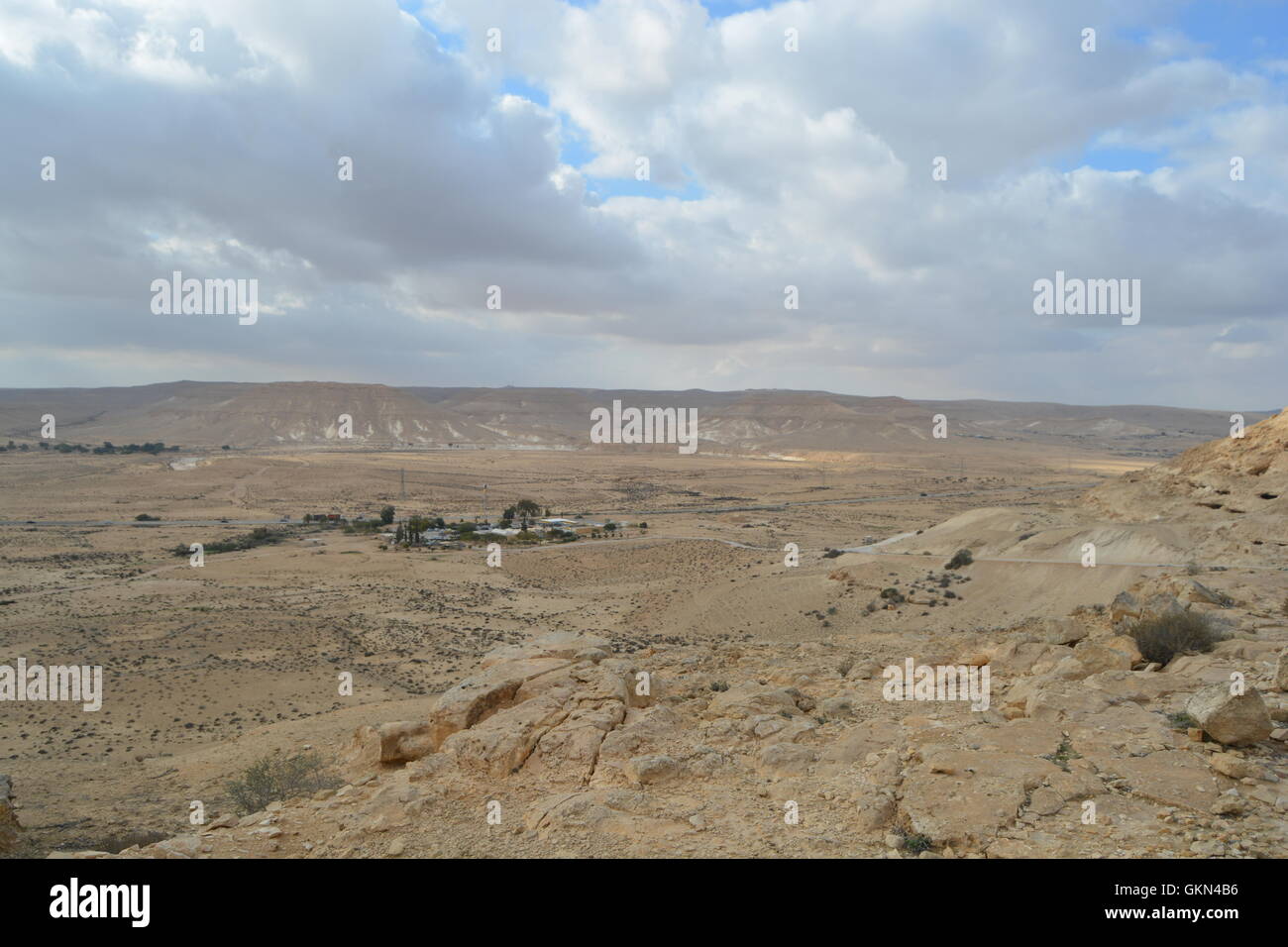 En Avdat Nationalpark, Israel Stockfoto