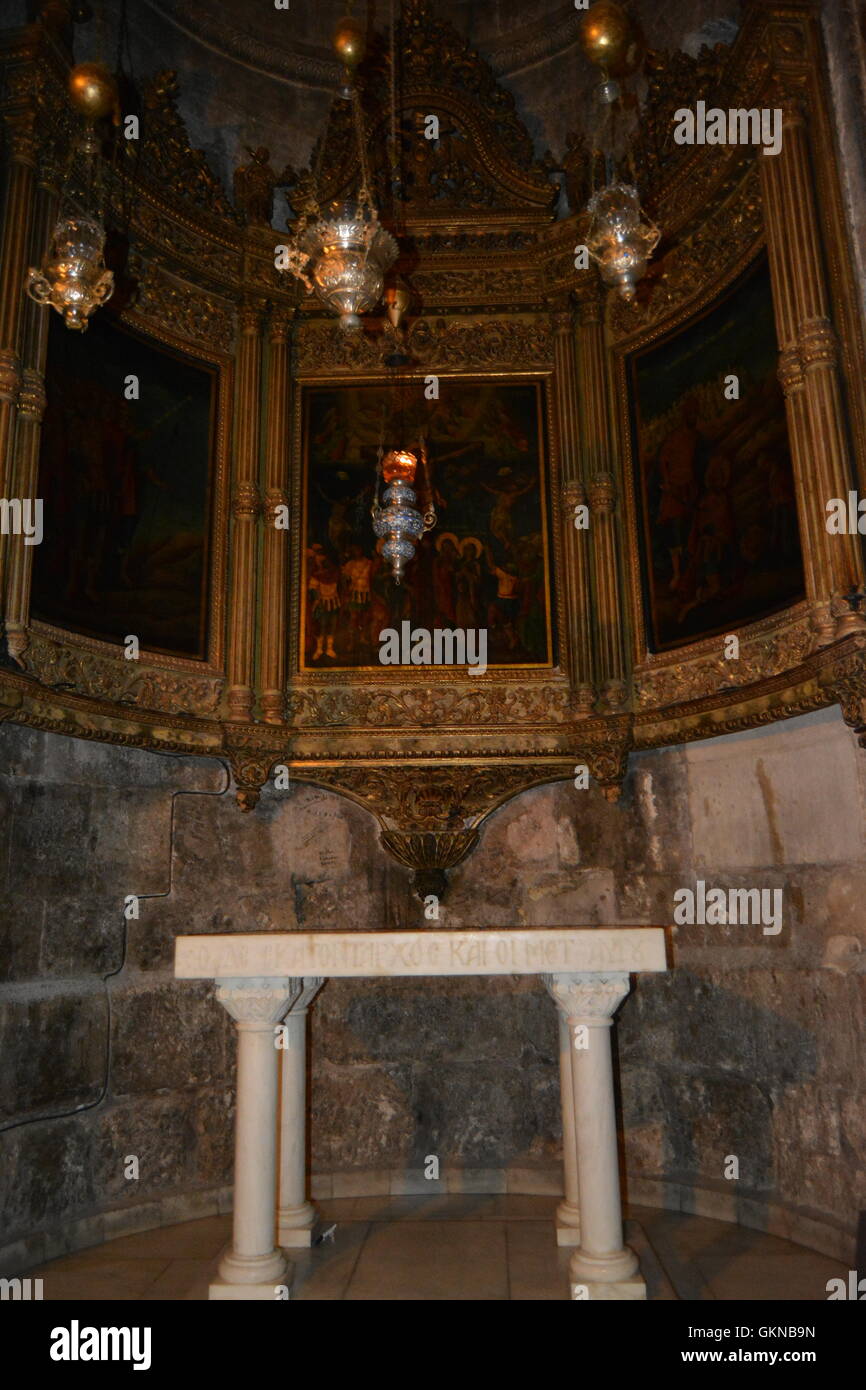 Die Grabeskirche, Jerusalem, Israel Stockfoto