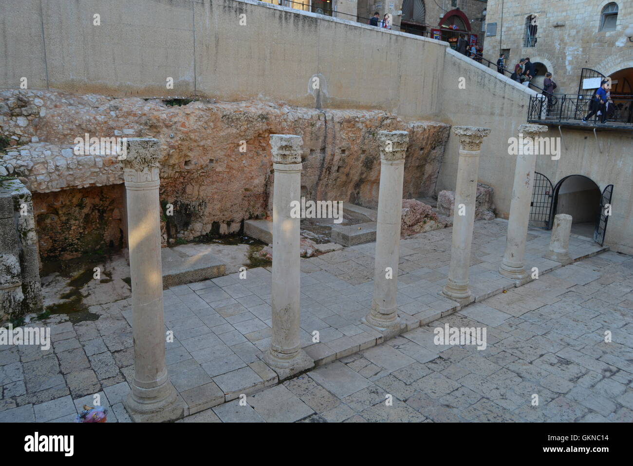 Die Via Dolorosa (lateinisch "Weg der Trauer," 