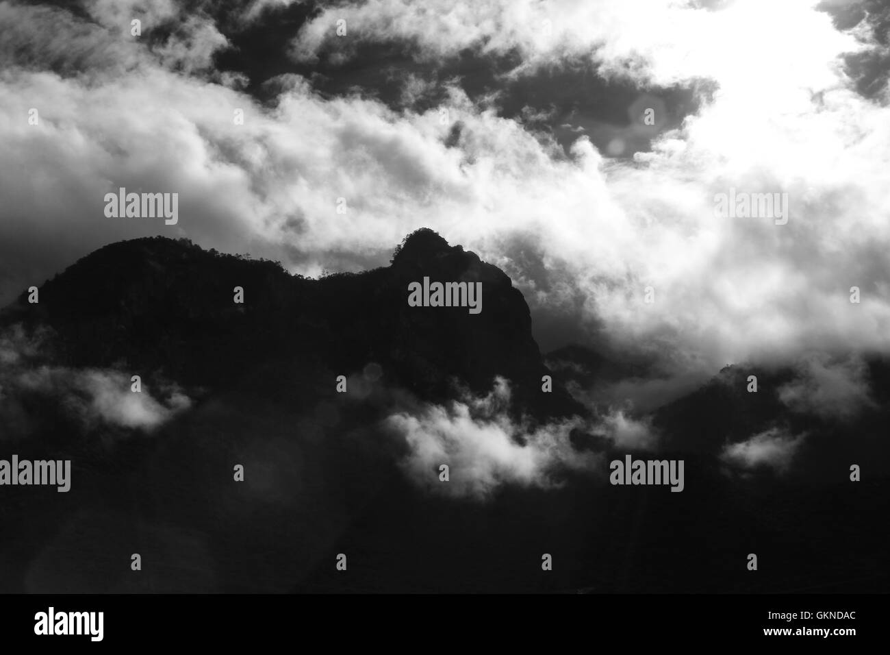 Sichuan-Tibet Tibet Linie Landschaft Stockfoto