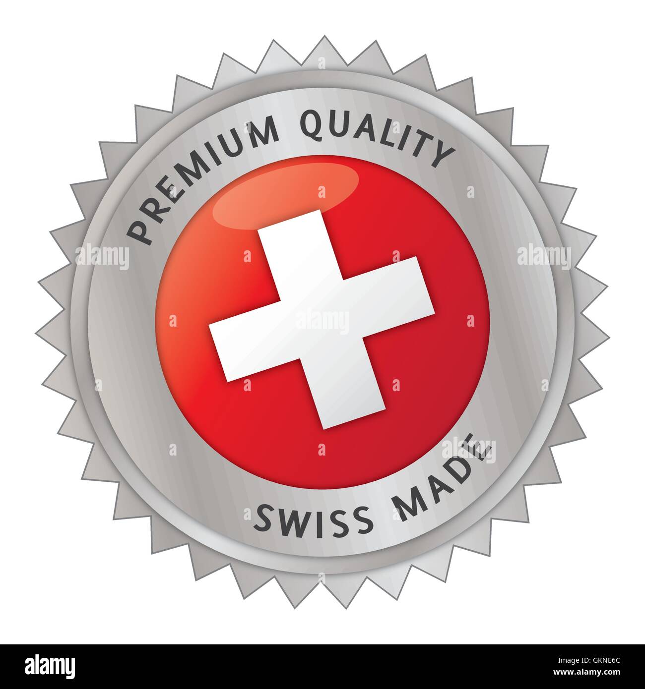 Made In Switzerland Stamp Stockfotos und -bilder Kaufen - Alamy