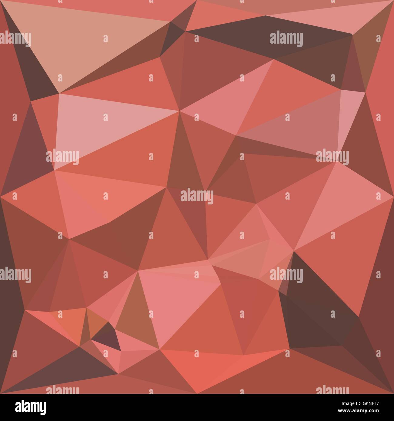Niedrige Polygon Stil Illustration ein dunkelrosa abstrakten geometrischen Hintergrund. Stock Vektor