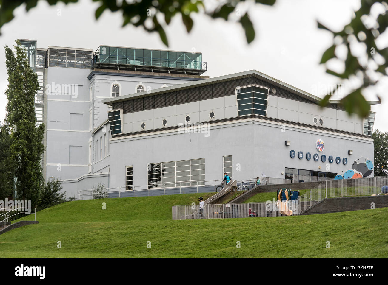 Der Katalysator chemische Museum auf Spike Island in Widnes Cheshire. Stockfoto