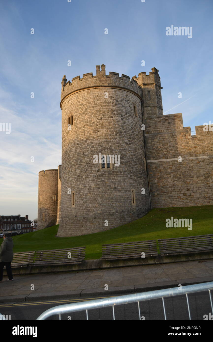 Schloss Windsor, Windsor, England Stockfoto