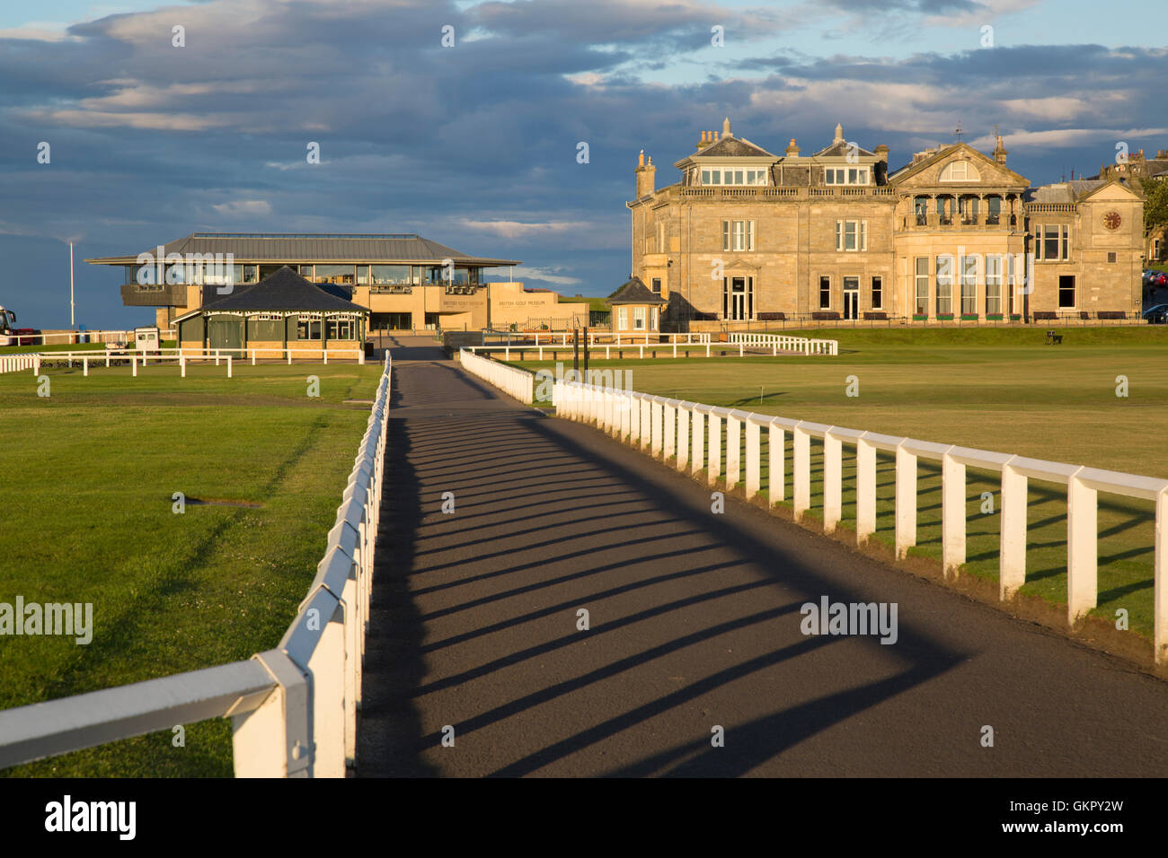 Königliche und alte Cluhouse und Museum, Old Course, St; Andrews; Fife; Schottland; UK Stockfoto