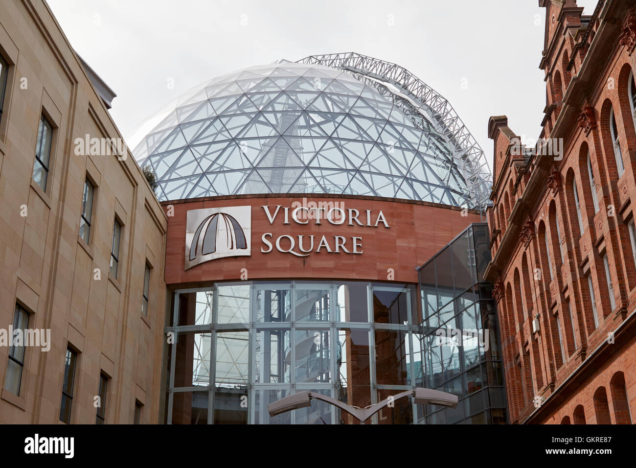 Victoria Square Einkaufszentrum Belfast Stadtzentrum Stockfoto