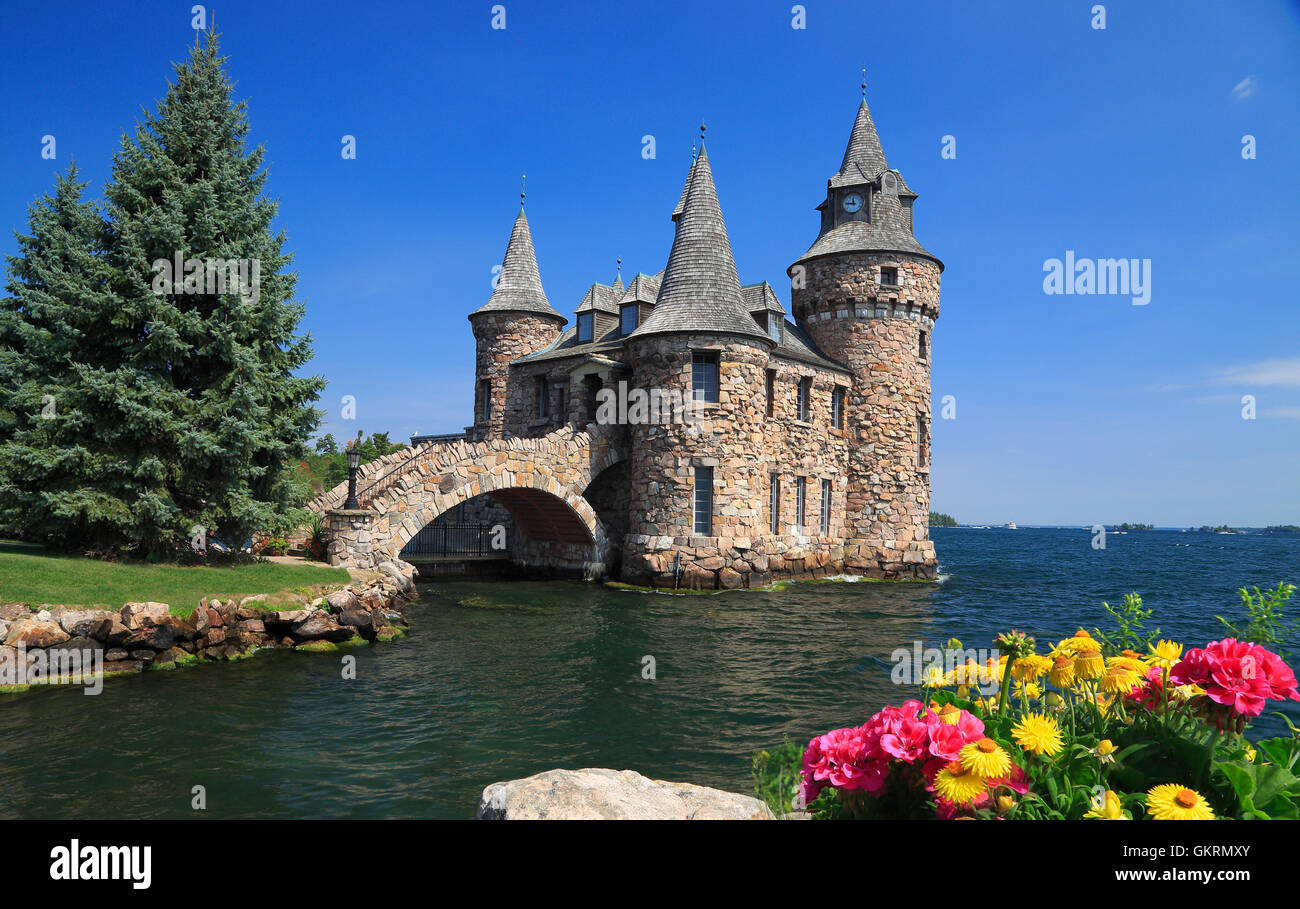 Boldt Castle, Thousand Islands Stockfoto