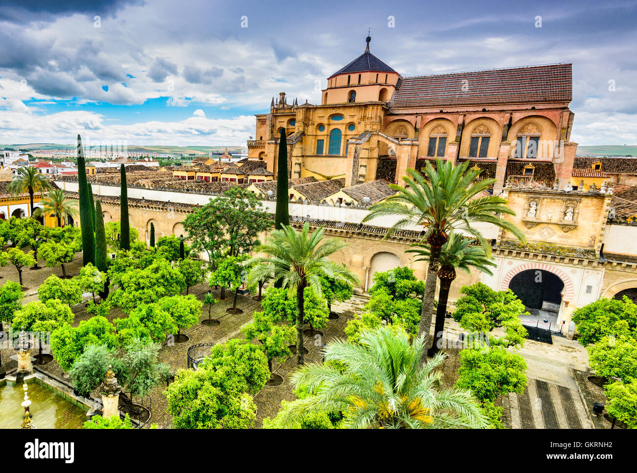 Córdoba, Andalusien, Spanien. Mezquita-Kathedrale, die große Moschee, mittelalterlichen arabischen und spanischen Wahrzeichen. Stockfoto