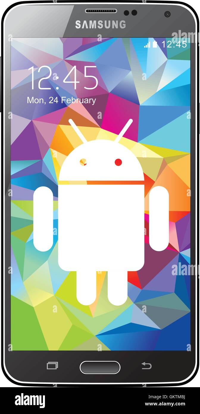 Samsung Galaxy s5 Stock Vektor