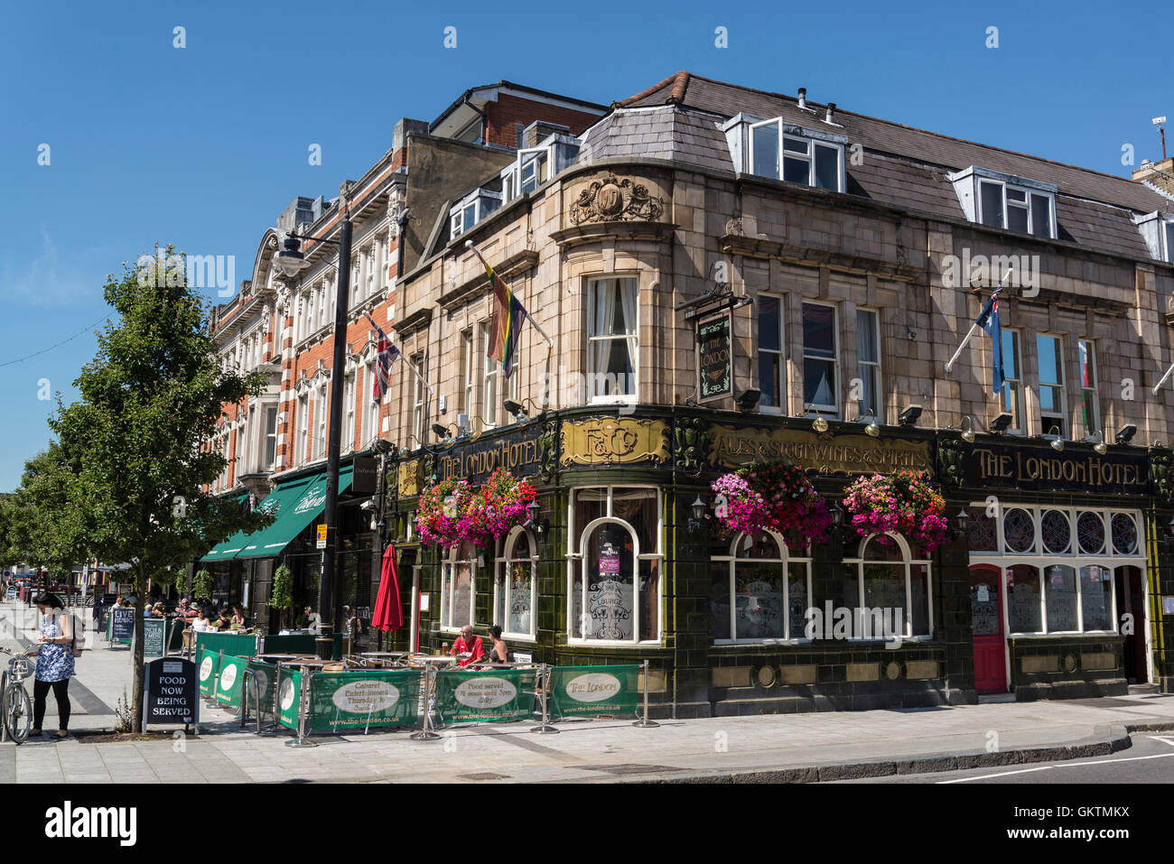 Das London Pub an der Ecke der Oxford Street, Southampton, Hampshire, England, UK Stockfoto