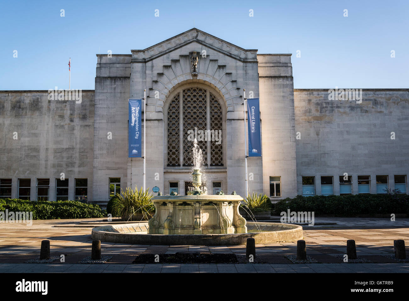 City Art Gallery, Civic Centre, Southampton, Hampshire, England, UK Stockfoto