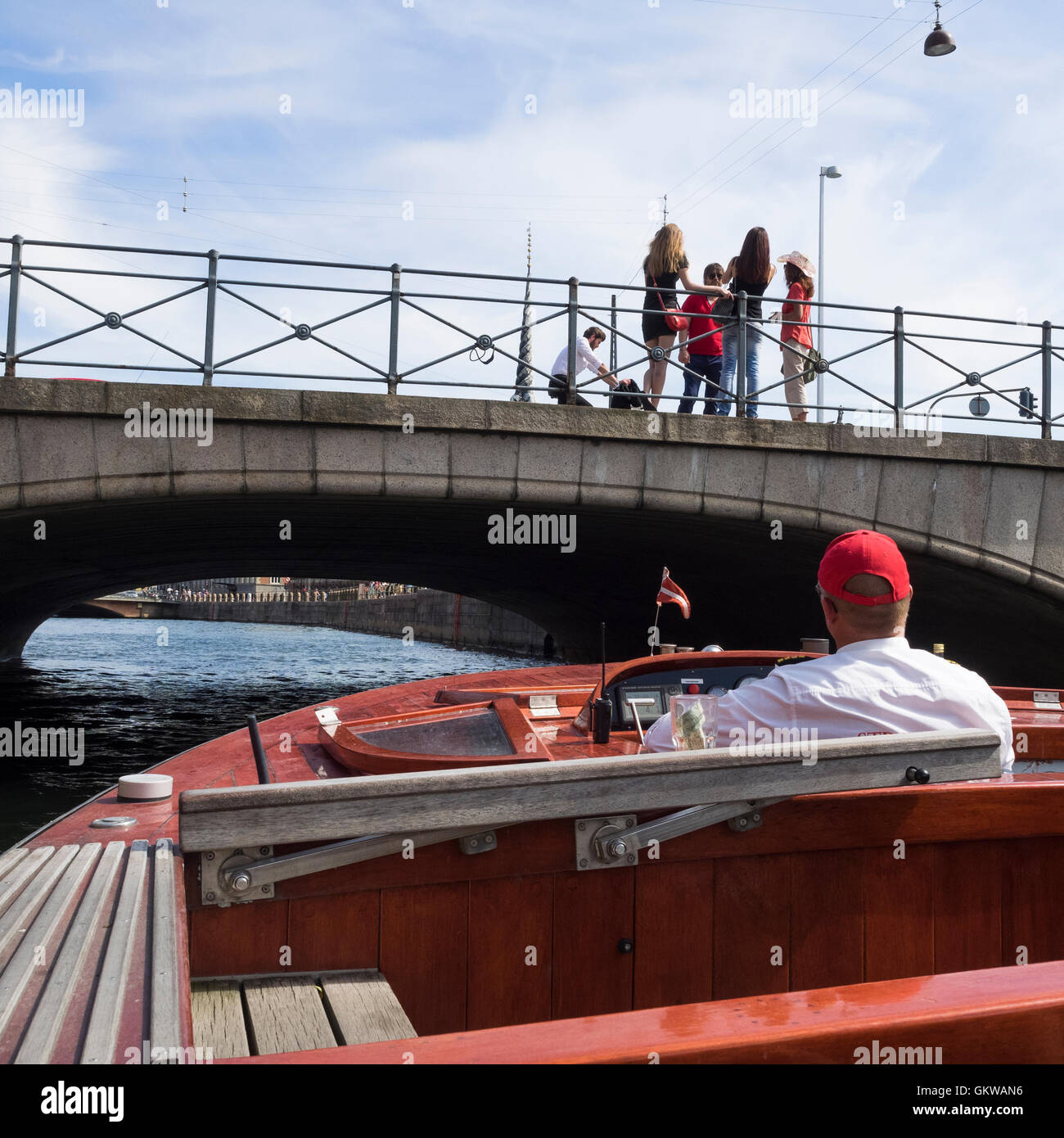 Tourismus in Kopenhagen Stockfoto