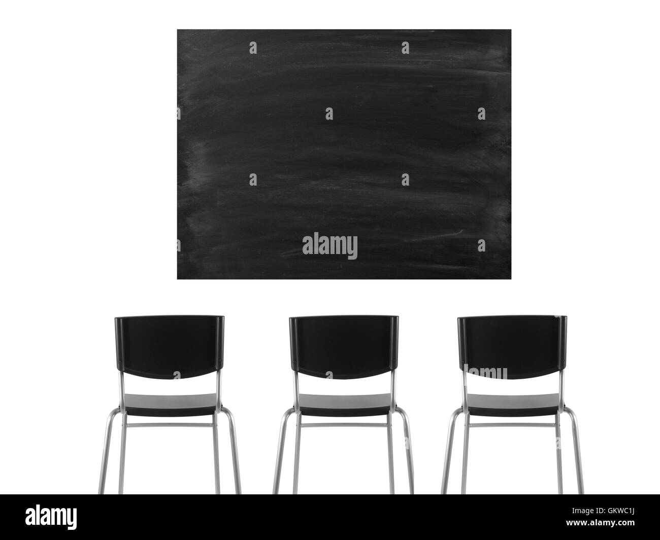 Kreidetafel Stockfoto