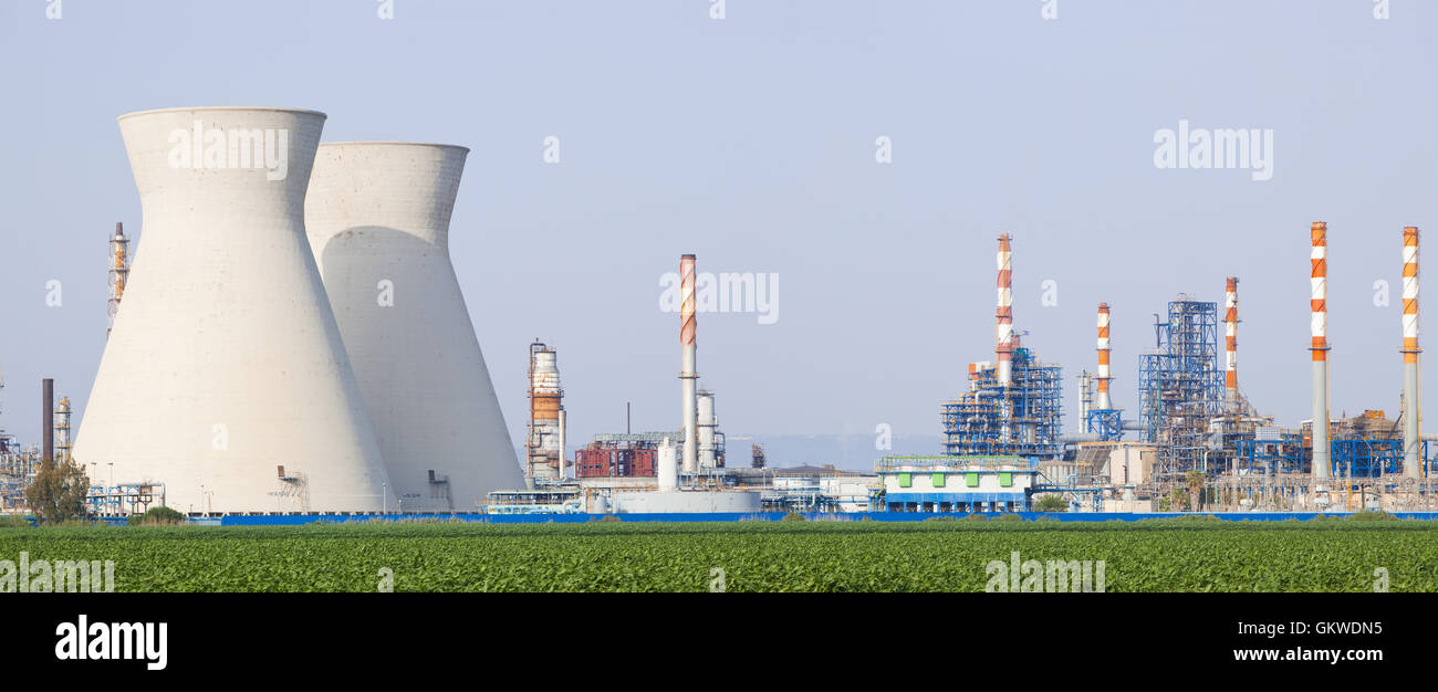 Atomkraftwerk Stockfoto