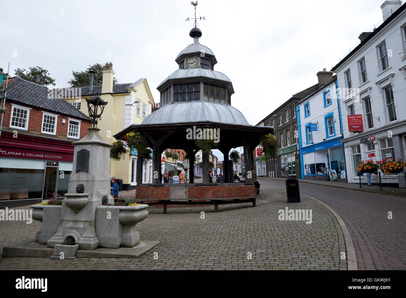 North Walsham Market Cross in Norfolk Stockfoto