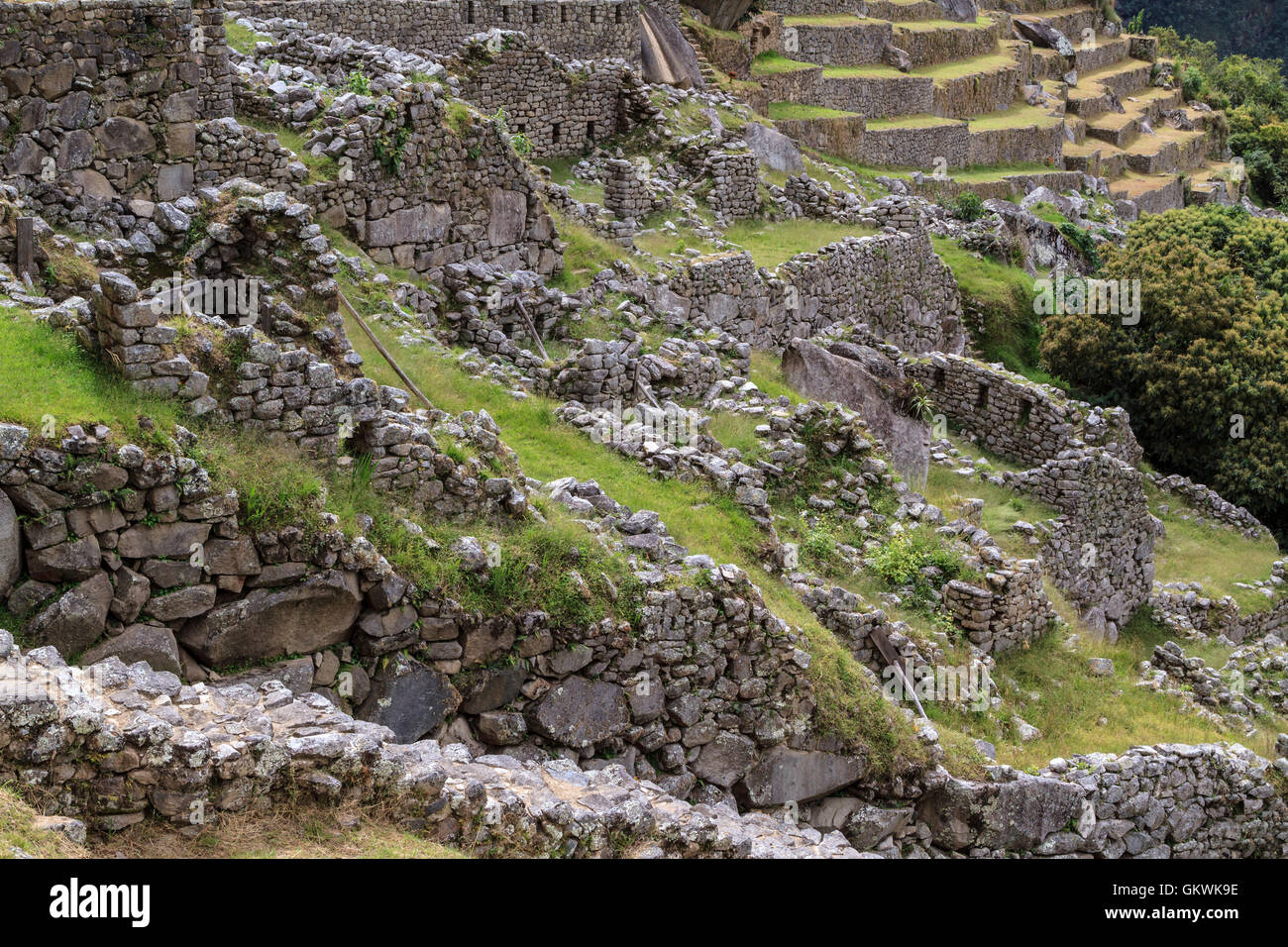 Machu Picchu, Peru Stockfoto