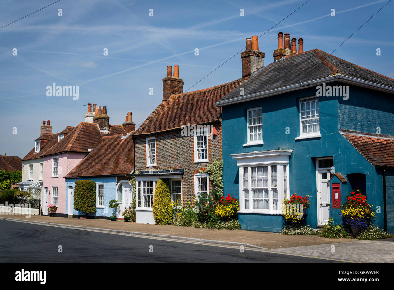 Portchester, malerisches Dorf in Hampshire, England, UK Stockfoto