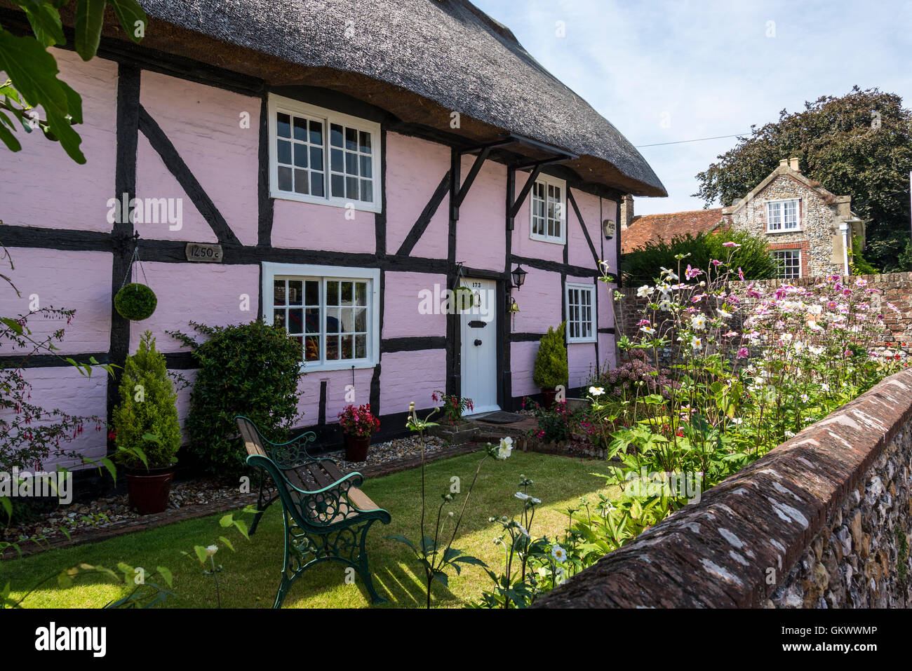 Portchester, malerisches Dorf in Hampshire, England, UK Stockfoto