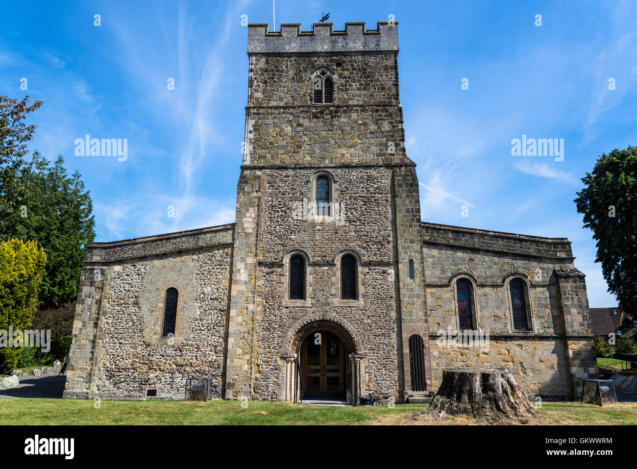 St Peter Kirche, Petersfield, Hampshire, England, UK Stockfoto