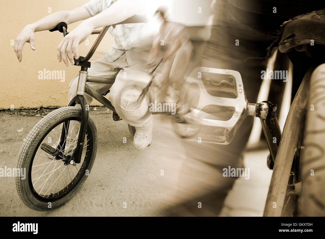 Urban rider Stockfoto
