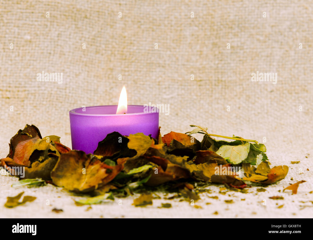 Candle-light Stockfoto