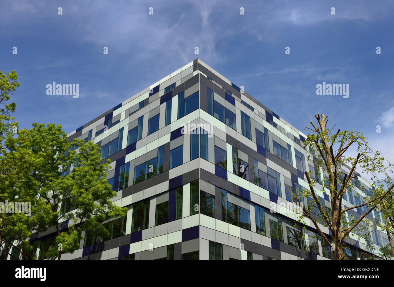 Arup Associates, 8 Fitzroy Street, London W1, Vereinigtes Königreich Stockfoto