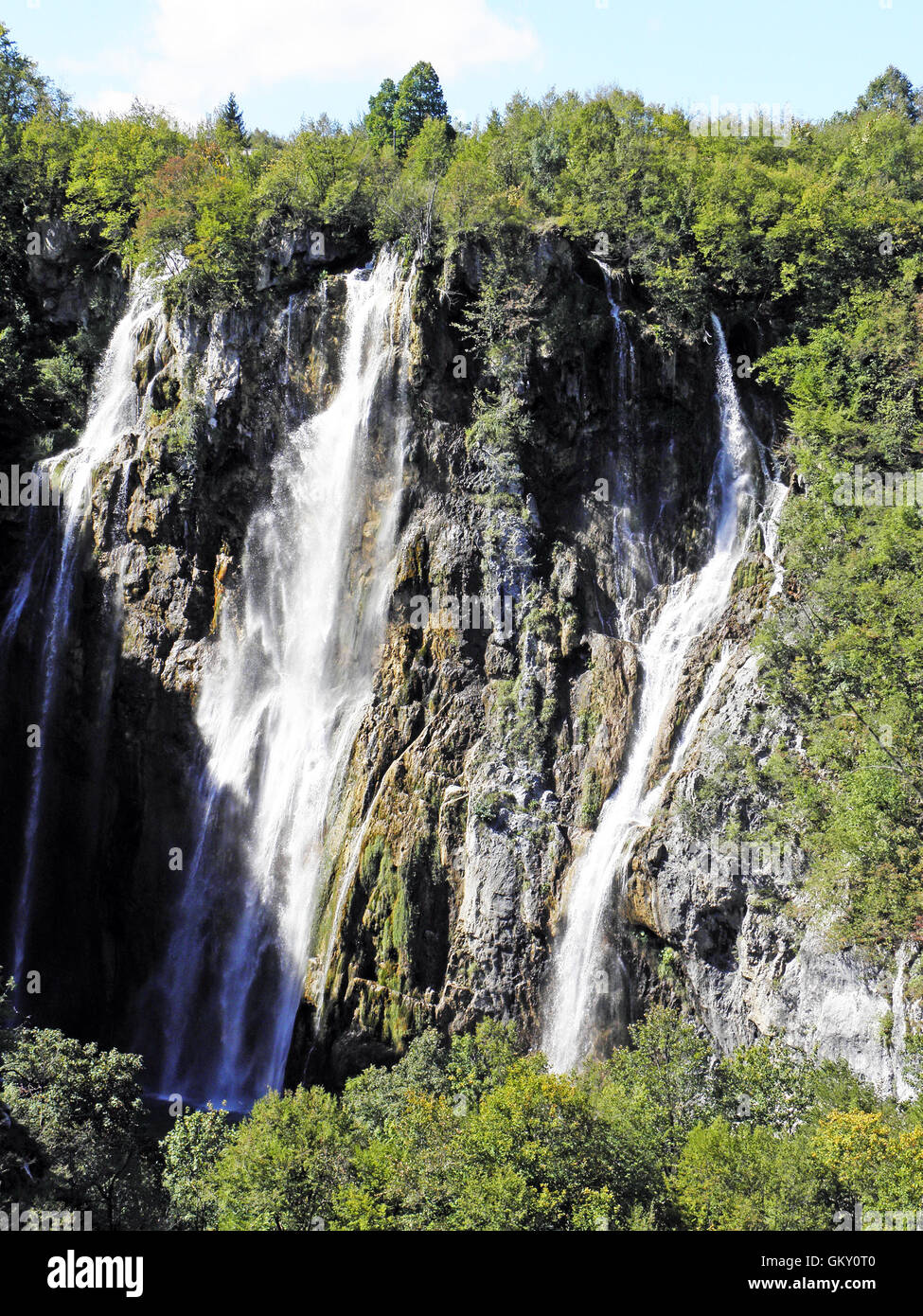 Plitvicer Seen und Wasserfälle, Plitvicka Jezera, Kroatien, Europa, 4 Stockfoto